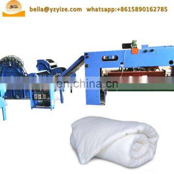 Automatic Bedding and Covering Non-collodion Quilt Production Line Cross Lapper Quilting Machine Line photo-3