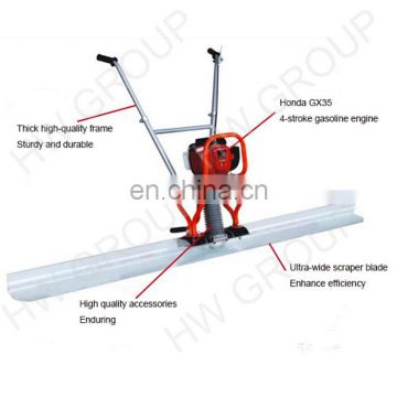road construction vibratory concrete screed with Honda GX25 engine