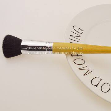 Classic Synthetic Hair Flat Foundation Brush Cosmetic Brush photo-3