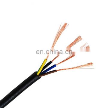 electrical ht cable black slimline flexible power cable