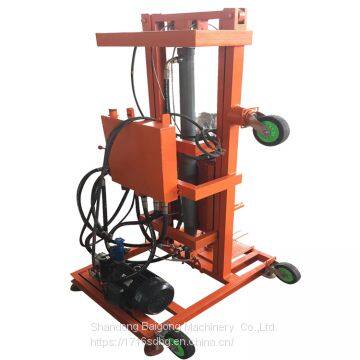 Hydraulic lift electric drilling rig with high efficiency