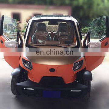 Hot Sell Mini 4 Wheels 2 Seats Adults EEC Electric Car Made in China for Sale Europe