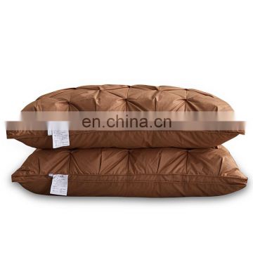 Amazon Hot Sale Wholesale Soft The Feather Pillow White Duck Down Feather Pillow Core