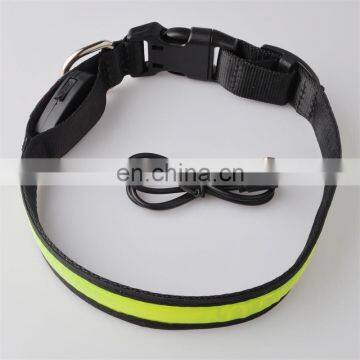 High Visibility Glowing Light up Led Dog Collar for Cute Cat photo-2