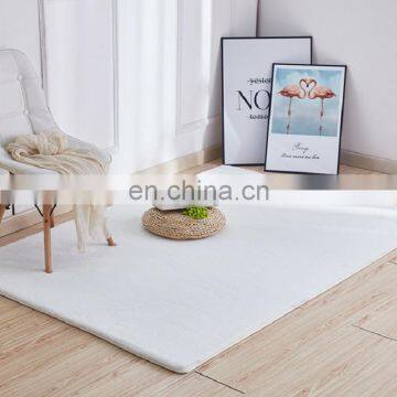 Rabbit Fur Floor Shaggy Rug Carpet For Home photo-4