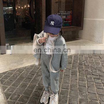 6515 Girls Fashion Sports Suit 2 Piece Suit Kids Clothes Casual Clothing Set