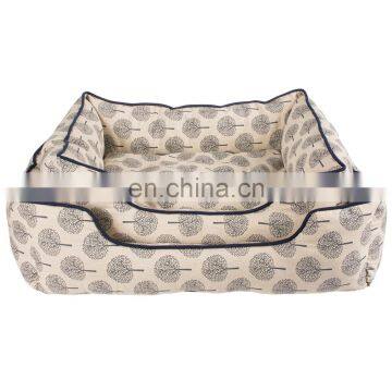 small medium large luxury leaves pattern pet sofa