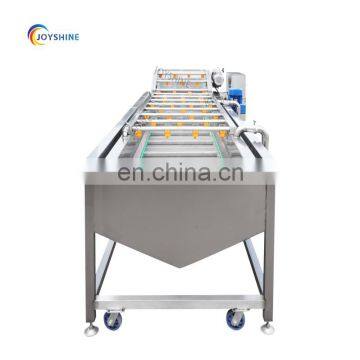 Industrial Fruit Washing Waxing Machine Automatic Conveyor Belt Bubble Washer With CE Certificate photo-3