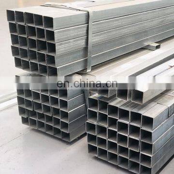 SPCC 1 Inch ms Steel Square Hollow Weld Galvanized Iron Pipe Tube With High Quality