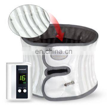 Leawell Auto Pump Design Decompression Back Belt For Spinal Lumbar Tration And Back Support photo-2