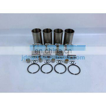 QD32 Liner Kit With Cylinder Piston Rings Liner For Nissan