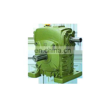 WPA Series Worm Gearbox Wpa50-250 Worm Single Double Gear Speed Reducer Reductor Box Gearbox Green Motor photo-2