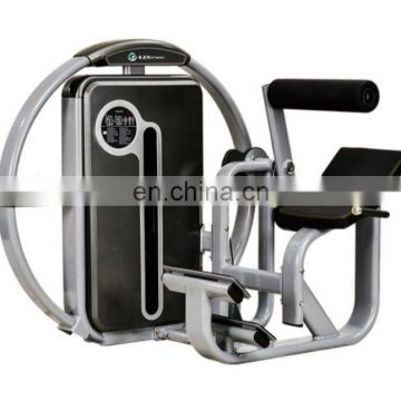 2020 Lzx new design gym fitness equipment pin loaded back extension machine