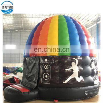 PVC Inflatable Dancing Party Bouncer Customized Music Inflatable Disco Dome Bouncy Castles