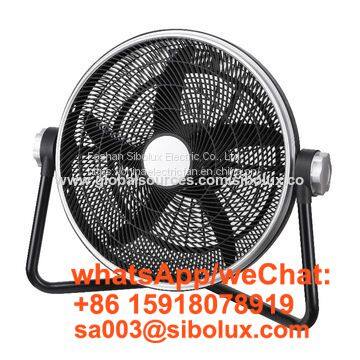 20 inch plastic high velocity floor fan with 3 speeds