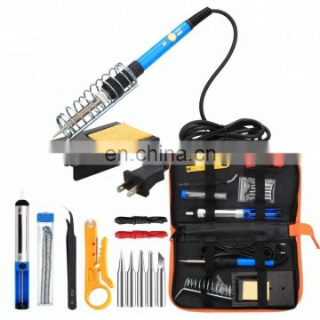 FRANKEVER soldering iron kit electronics 14 in 1 set with adjustable temperature tools