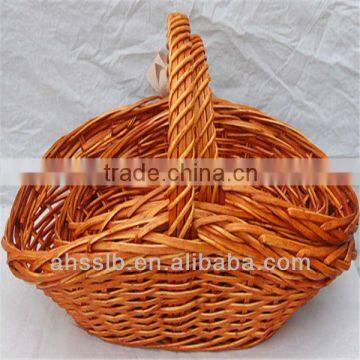 Chinese characteristic willow vegetable basket