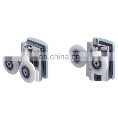 Shower Room Groove Rollers 304 Stainless Steel Hanging Sliding Door Wheels