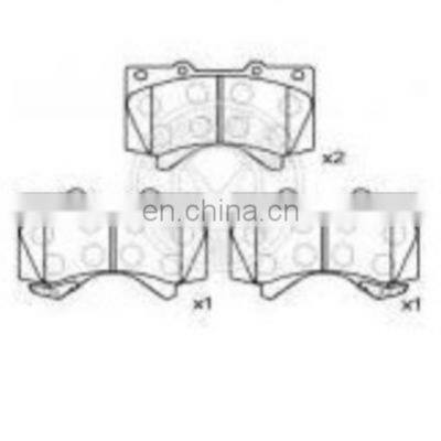 Brake Pad For Toyota Land cruiser prado pastillas de freno