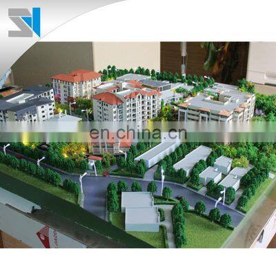 Miniature building model making, gorgeous architectural building scale model