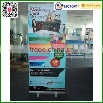 Full Aluminum Roll Up Banner Stand With Hook