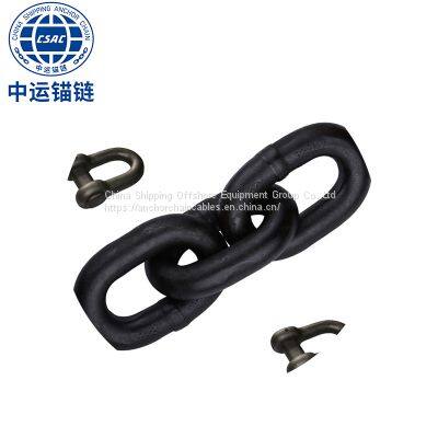 China 73mm anchor chain factory marine anchor chain supplier