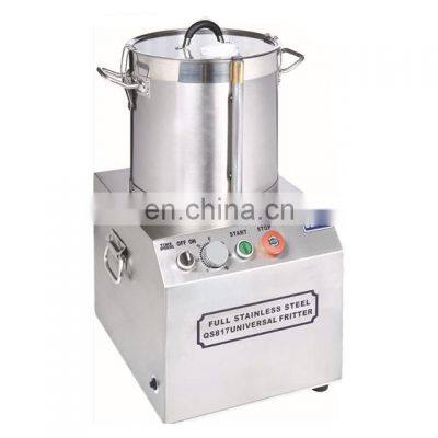 QS817 stainless steel 17 liter pulp machine, melon, fruit and vegetable medicine machine, food chopper price