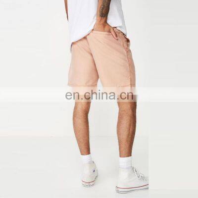 Men Gym Elastic Waist Polyester Shorts photo-4