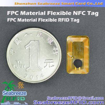 FPC Material Flexible NFC Tag, FPC Material Flexible RFID Tag