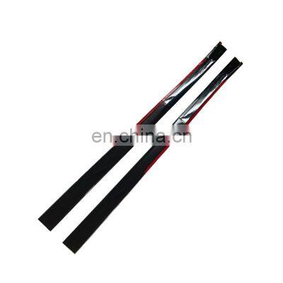 Factory Supply Discount Price Gloss Black+Red Side Skirts Side Splitter For Benz Bmw Audi photo-3