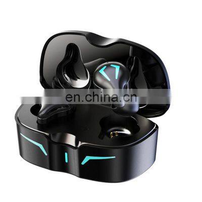 KINGSTAR portable hand free low lantency mini led gaming tws earbuds