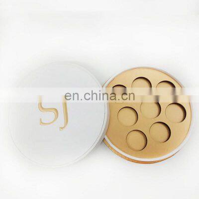 Custom Made Eye Shadow Palette With Custom Logo Pressed Glitter Eyeshadow Blending Palette Packaging Wholesale