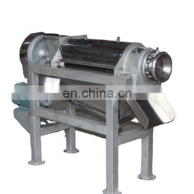 Cold press fruit juicer extractor machine mango processing plant