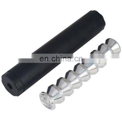 1/2-28 9.75L Black Tube Fuel Solvent Filter + 8 7075 1.375 D Storage Cups For NAPA 4003 WIX 24003