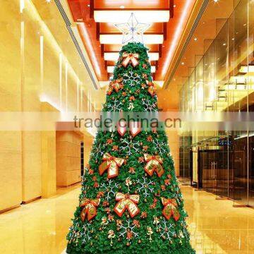 2015 pvc tips giant christmas tree with decoration