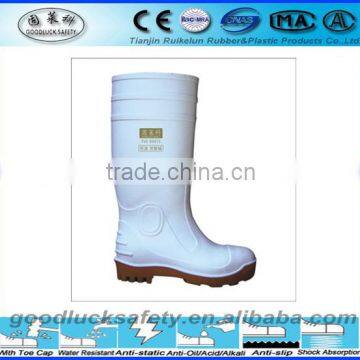 2016 china fashion safety pvc rain boots with food boots,pvc boots