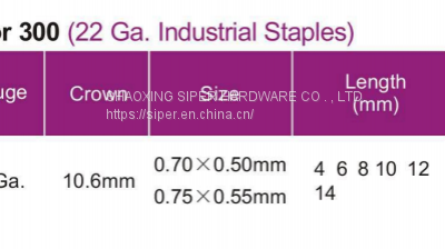 Hardware Fastener Nails Factory Price Durable Quality Model 13series 13/6 13/8 131/6 131/8 Furniture Staples photo-5
