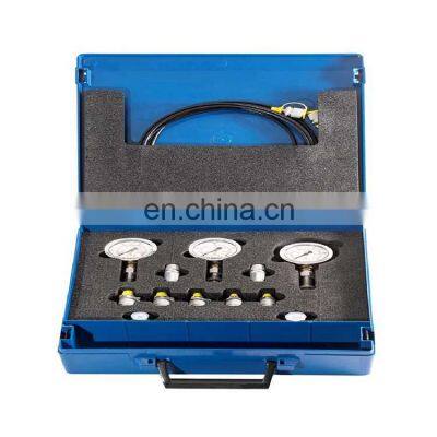 Excavator Hydraulic Pressure Test Kit Portable Hydraulic Pressure Gauge Tester