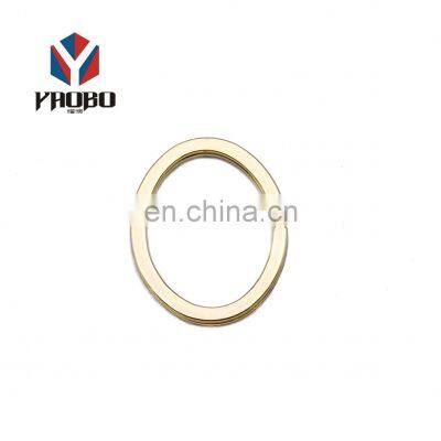 Good Reputation Accessories Chain Triangle Shape Metal Key Split Ring For Gift photo-5