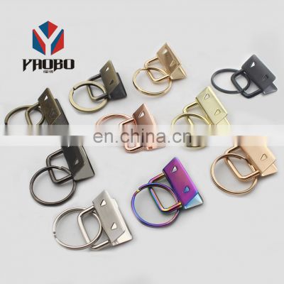 Different Sizes Clips Manufacturing Fob Hardware Wristlet Metal Clip For Clipboard With Keyring Keychain