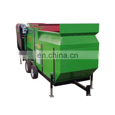 Municipal Solid Waste Management Rotary Trommel Drum Screen Municipal Waste Mobile Garbage Trommel Screen