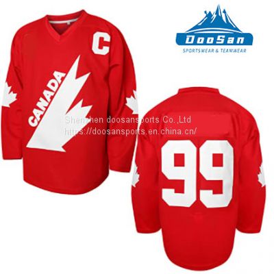 2022 CUSTOMIZED QUALITY SUBLIMATION DESIGN 100 % POLYESTER ICE HOCKEY SHIRT