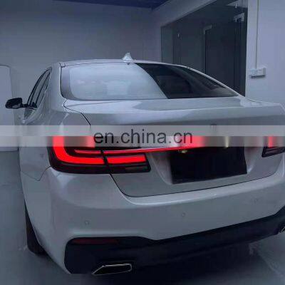 Upgrade the Through-through Taillamp Taillight With Center Light for BMW 5 Series F10 F18 Tail Light 2011-2017