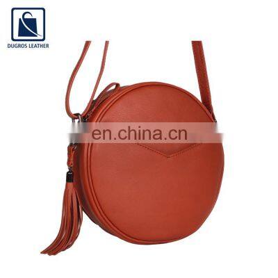 Eye Catching Design Fashion Style Top Quality Luxury and Premium Genuine Leather Women Sling Bag at Competitive Price