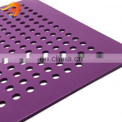 Stainless steel perforated mesh plate 6 mm pitch metal perforated sheet