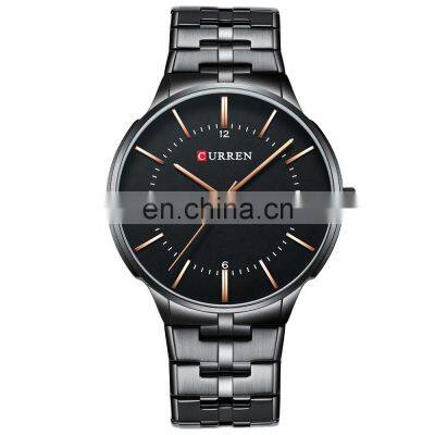 CURREN 8321 Luxury Stainless Steel Strap Men's Watch Dress Fashion Watch Quartz Men's Watch