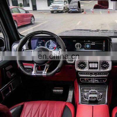 UKISS Carbon Fiber Interior For Mercedes Benz G-Class W464 Center Control Carbon Interior Automotive Interior