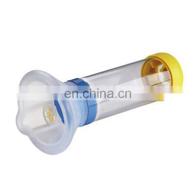 180ml health care portable medical reusable pvc spacer devices inhaler aerochamber asthma inhaler