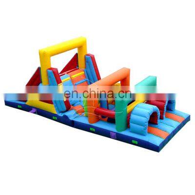 Factory manufacturer kids inflatable obstacle course games for sale