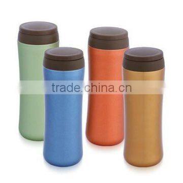 350ml double wall stainless steel vacuum coffee cup with any color painting